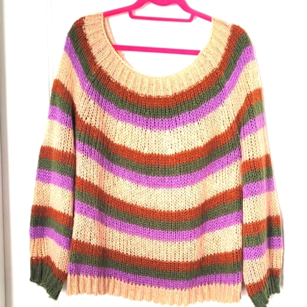 Cozy Oversized Off Shoulder Sweater. From A Boutique On Main St. Vancouver